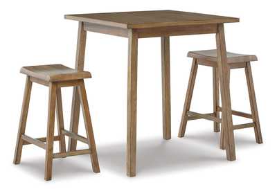 Image for Shully Counter Height Dining Table and 2 Barstools