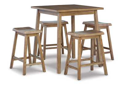 Image for Shully Counter Height Dining Table and 4 Barstools