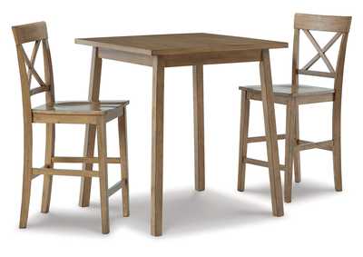 Image for Shully Counter Height Dining Table and 2 Barstools
