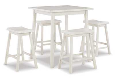 Image for Stuven Counter Height Dining Table and 4 Barstools