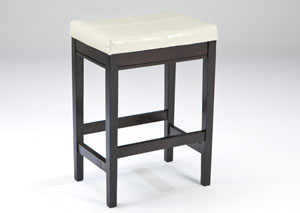 Image for Kimonte Ivory Upholstered Barstool (Set of 2)