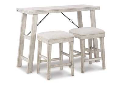 Image for Carynhurst Counter Height Dining Table and Bar Stools (Set of 3)