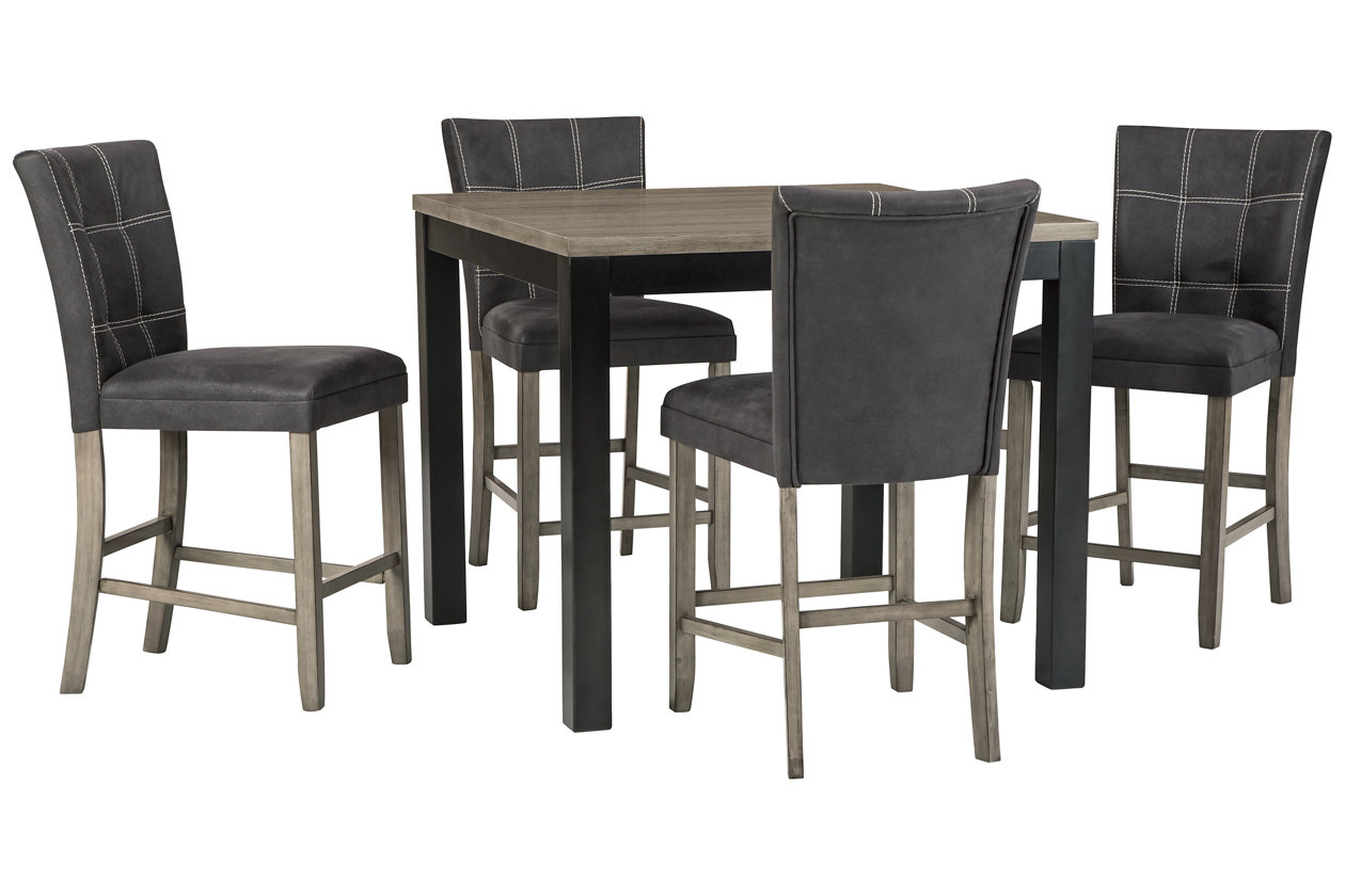 Image for Dontally Counter Height Dining Table and 4 Barstools