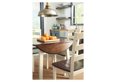 Woodanville Dining Table and 4 Chairs,Signature Design By Ashley