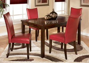 Image for Charrell Red Side Chairs (Set of 2)