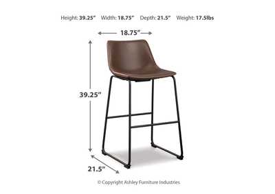 Centiar Pub Height Bar Stool,Signature Design By Ashley