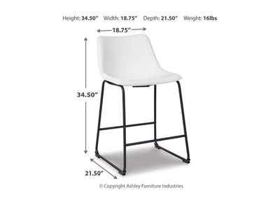 Centiar Counter Height Bar Stool,Signature Design By Ashley