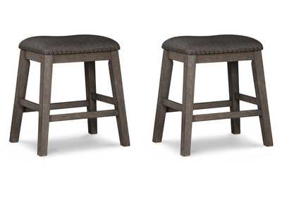 Image for Caitbrook Counter Height Upholstered Bar Stool