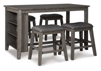 Image for Caitbrook Counter Height Dining Table and 4 Barstools