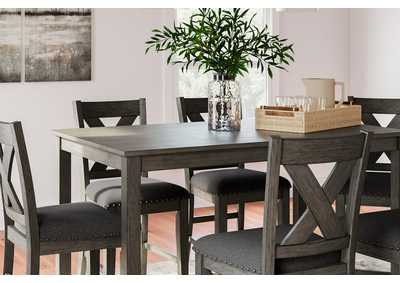 Caitbrook Counter Height Dining Table and Bar Stools (Set of 7),Signature Design By Ashley