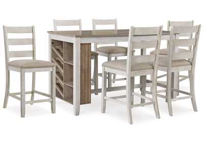 Image for Skempton Counter Height Dining Table and 6 Barstools