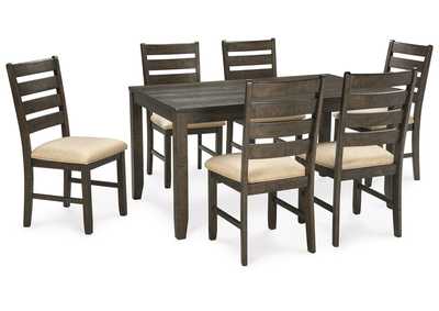 Rokane Dining Table and Chairs (Set of 7),Signature Design By Ashley
