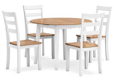 Gesthaven Dining Table and 4 Chairs