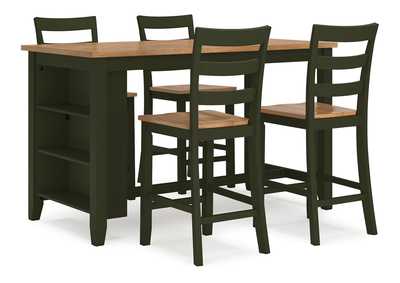 Image for Gesthaven Counter Height Dining Table and 4 Barstools