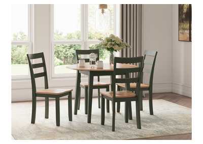 Gesthaven Dining Table and 4 Chairs