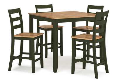 Image for Gesthaven Counter Height Dining Table and 4 Barstools (Set of 5)