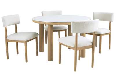 Image for Sawdyn Dining Table and 4 Chairs