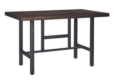 Image for Kavara Medium Brown Rectangular Dining Room Counter Table