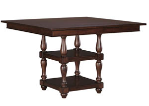 Image for Baxenburg Brown Square Dining Room Counter Table