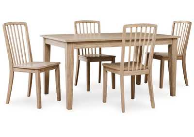 Image for Gleanville Dining Table and 4 Chairs