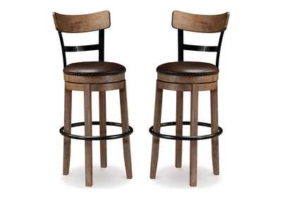 Pinnadel Bar Height Bar Stool (Set of 2)