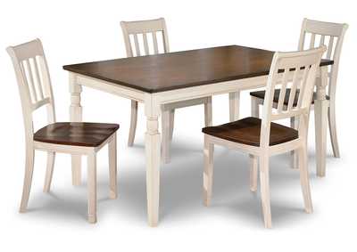 Image for Whitesburg Dining Table and 4 Chairs