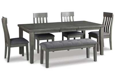 Image for Hallanden Dining Table and 4 Chairs and Bench