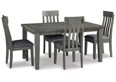 Hallanden Dining Table and 4 Chairs,Signature Design By Ashley