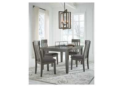 Hallanden Dining Table and 4 Chairs,Signature Design By Ashley