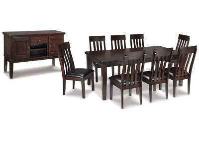Image for Haddigan Dining Table and 8 Chairs with Storage