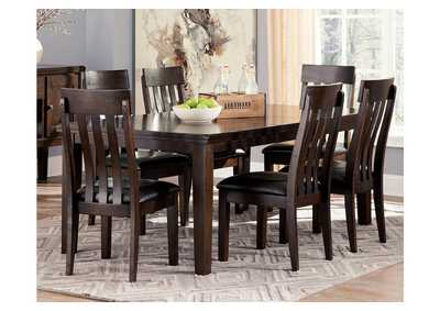 Haddigan Dining Table and 6 Chairs,Signature Design By Ashley