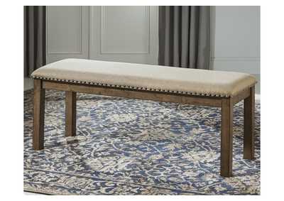 Moriville Beige Dining Room Bench,Direct To Consumer Express