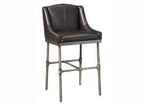 Image for Starmore Brown Tall Upholstered Barstool (Set of 2)