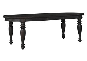 Image for Sharlowe Charcoal Oval Dining Room Extension Table