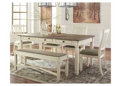 Image for Bolanburg Dining Table and 4 Chairs and Bench