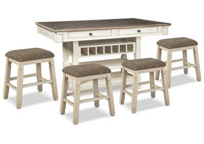 Image for Bolanburg Counter Height Dining Table and 4 Barstools