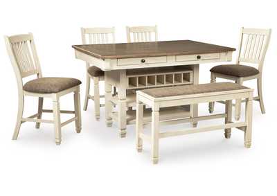 Image for Bolanburg Counter Height Dining Table and 4 Barstools and Bench
