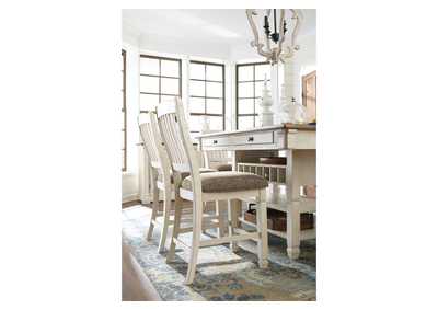 Bolanburg Counter Height Dining Table and 4 Barstools,Signature Design By Ashley