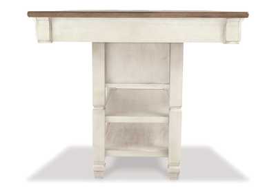 Bolanburg Counter Height Dining Table, 4 Stools, Bench and 2 Display Cabinets,Signature Design By Ashley