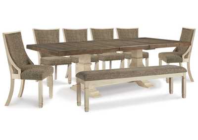 Image for Bolanburg Dining Table, 6 Chairs and Bench