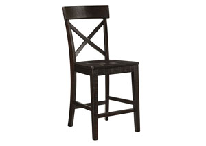 Image for Gerlane Dark Brown Barstool (Set of 2)