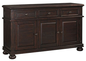 Image for Gerlane Dark Brown Dining Room Server