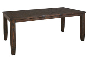 Image for Trudell Golden Brown Rectangular Dining Room Extension Table