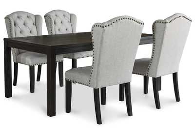 Jeanette Dining Table and 4 Chairs