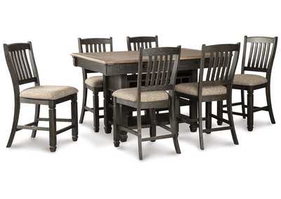 Image for Tyler Creek Counter Height Dining Table and 6 Barstools