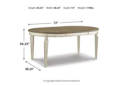 Realyn Dining Extension Table,Signature Design By Ashley