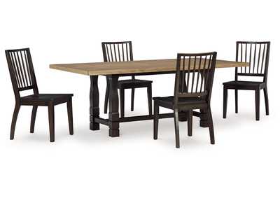 Charterton Dining Table and 4 Chairs