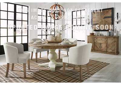 grindleburg dining table and 6 chairs