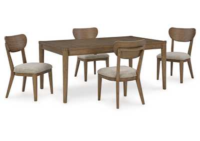 Image for Roanhowe Dining Table and 4 Chairs