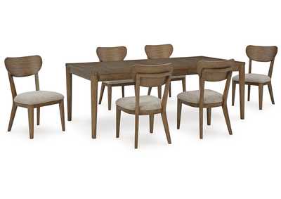Image for Roanhowe Dining Table and 6 Chairs